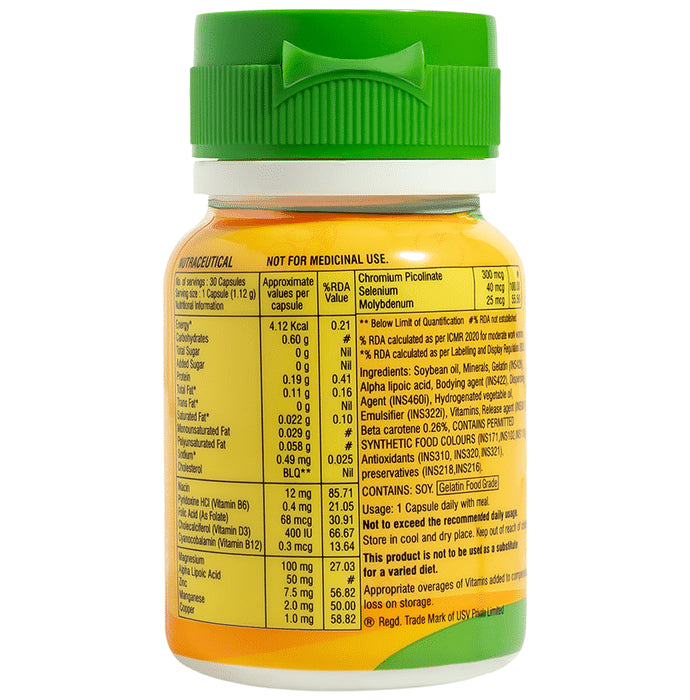 Diataal-D Multivitamin & Mineral Capsule