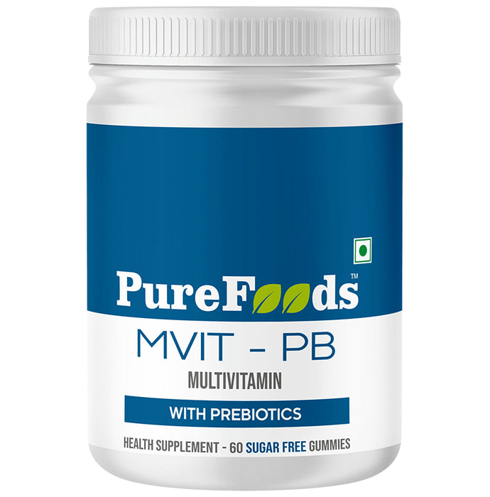 PureFoods Multivitamin Gummies Mixed Fruit Gluten Free - Classic Derma