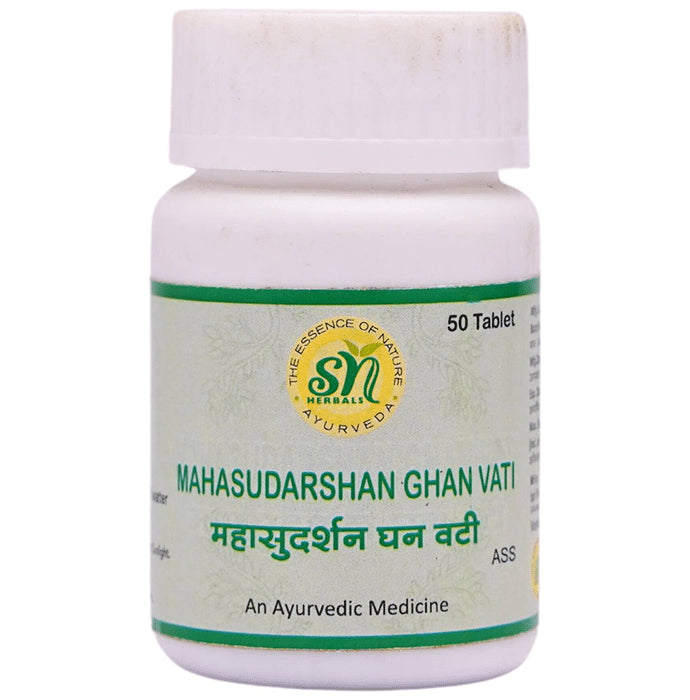 SN Herbals Mahasudarshan Ghan Vati Tablet - Classic Derma