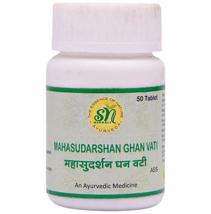 SN Herbals Mahasudarshan Ghan Vati Tablet - Classic Derma