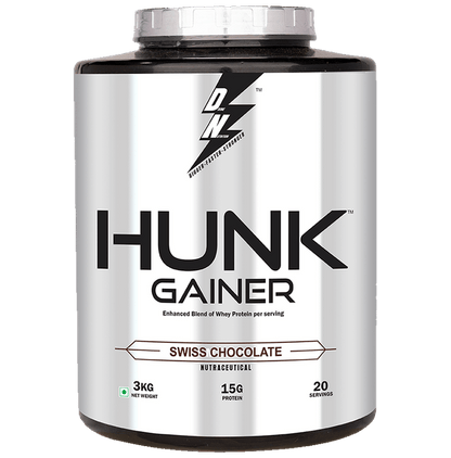 Divine Nutrition Hunk Gainer Swiss Chocolate - Classic Derma