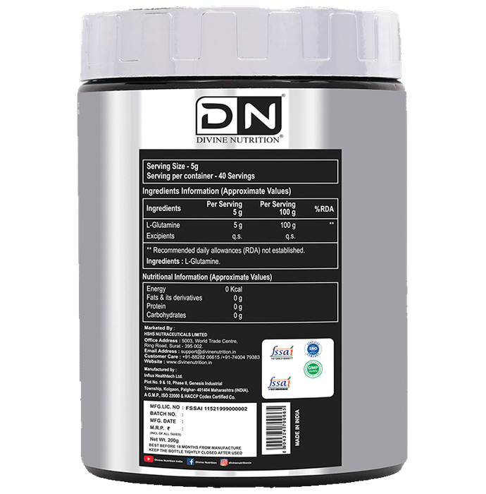 Divine Nutrition L-Glutamine Powder