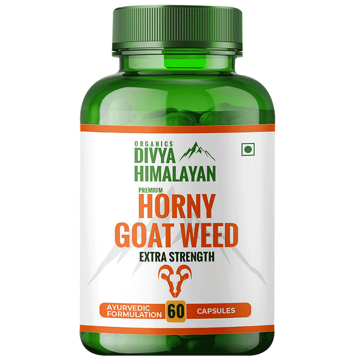 Divya Himalayan Premium Horny Goat Weed Capsule - Classic Derma