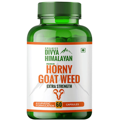 Divya Himalayan Premium Horny Goat Weed Capsule - Classic Derma
