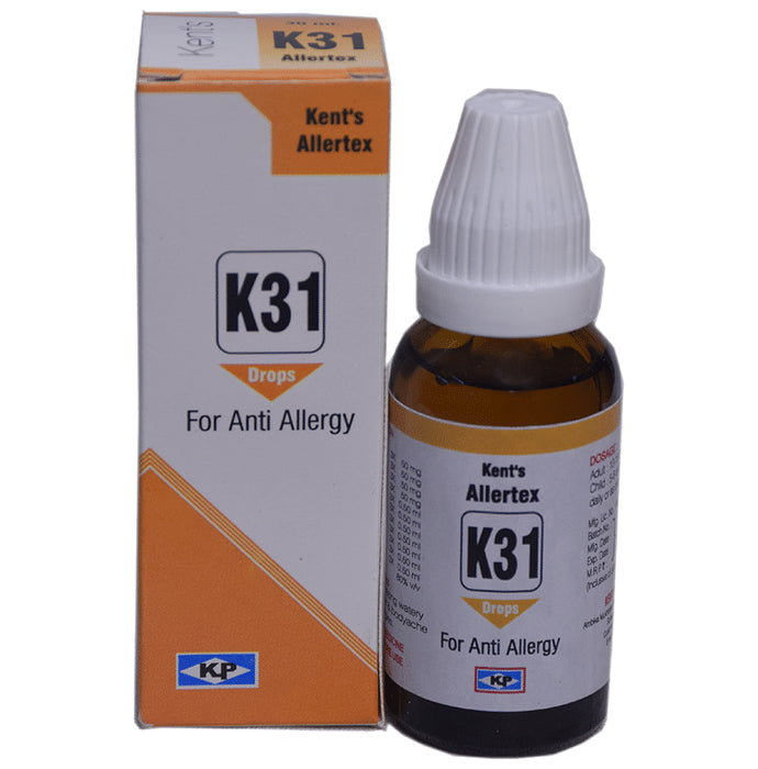 Kent's K31 Anti Allergy Oral Drops - Classic Derma