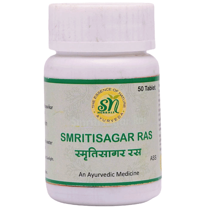 SN Herbals Smritisagar Ras Tablet - Classic Derma