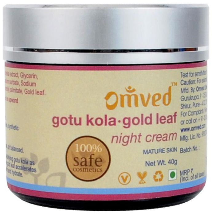 Omved Gotu Kola Anti-Ageing Night Cream - Classic Derma