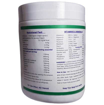 SN Herbals Vasgrow Protein Powder