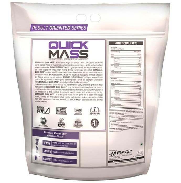 Big Muscles Quick Mass Chocolate Malt