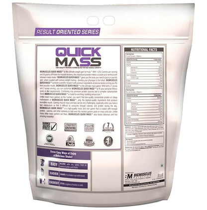 Big Muscles Quick Mass Chocolate Malt