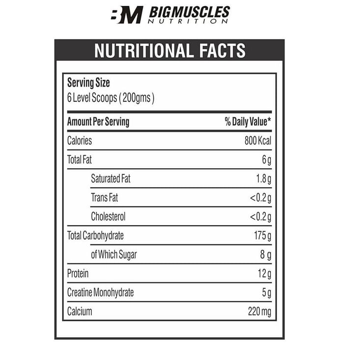 Big Muscles Quick Mass Chocolate Malt