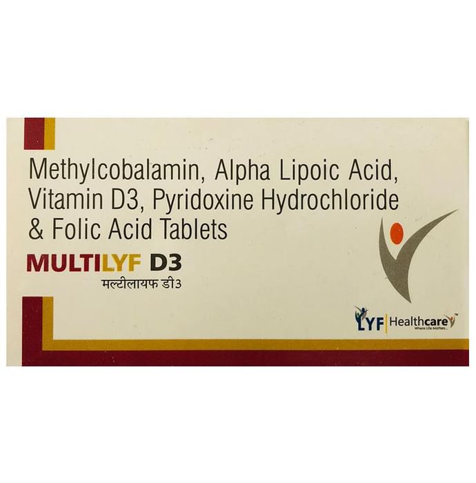 Multilyf D3 Tablet - Classic Derma