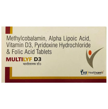 Multilyf D3 Tablet - Classic Derma