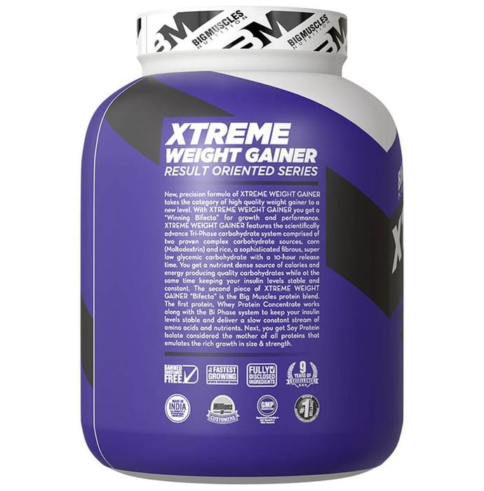 Big Muscles Xtreme Weight Gainer Cookies & Cream