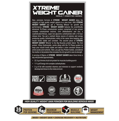 Big Muscles Xtreme Weight Gainer Cookies & Cream
