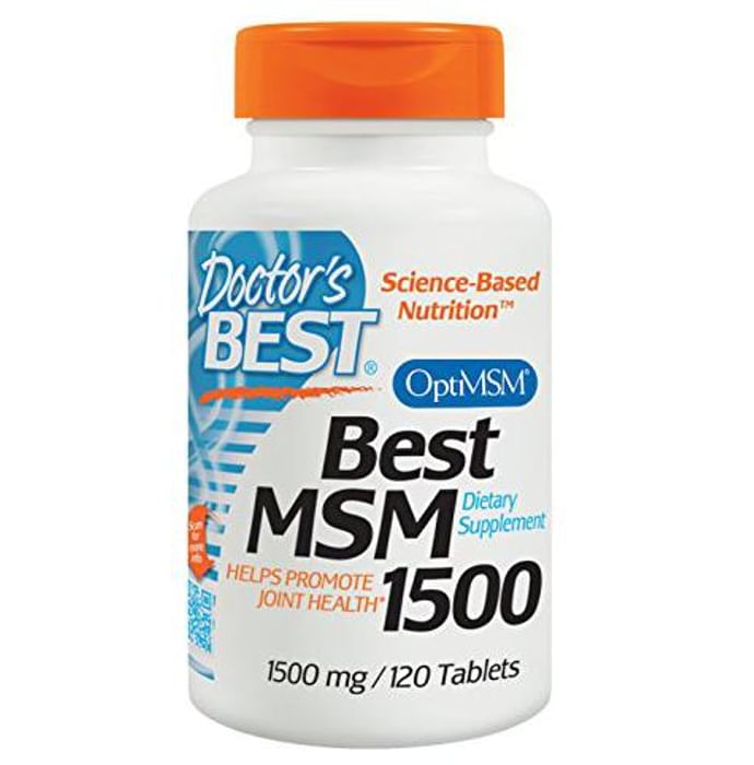 Doctor's Best MSM 1500mg Tablet for Joint Health - Classic Derma