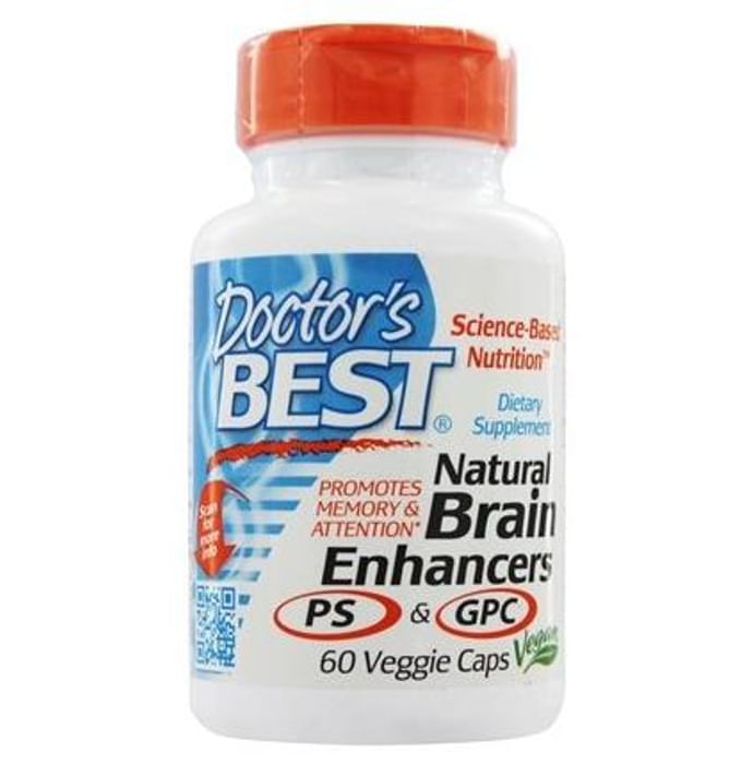 Doctor's Best Natural Brain Enhancers Veggie Caps - Classic Derma