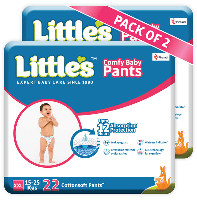 Little's Comfy Baby Pants (22 Each) XXL - Classic Derma