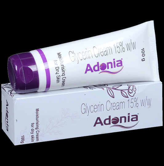 Adonia Glycerin Moisturising Cream 15% w/w | For Dry Skin - Classic Derma