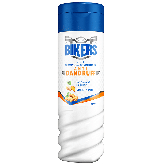 Bikers Anti Dandruff 2 in 1 Shampoo+Conditioner - Classic Derma