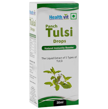 HealthVit Tulsi Drops - Classic Derma