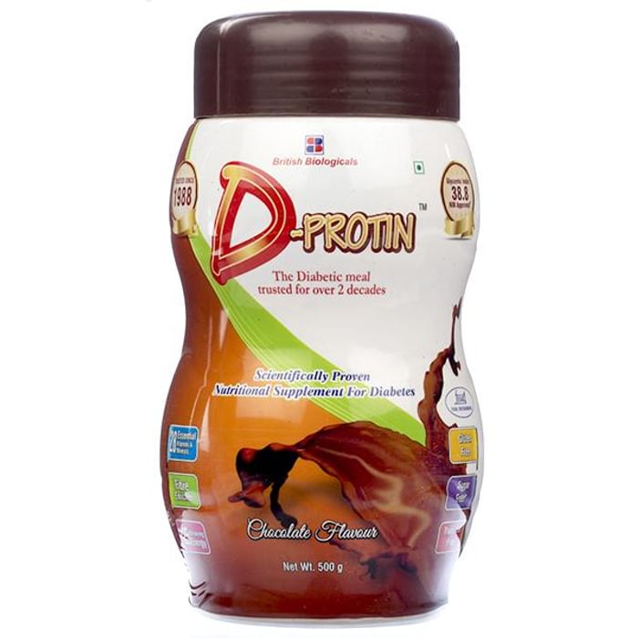 D-Protin Nutritional Supplement for Diabetics | Flavour Chocolate Powder - Classic Derma