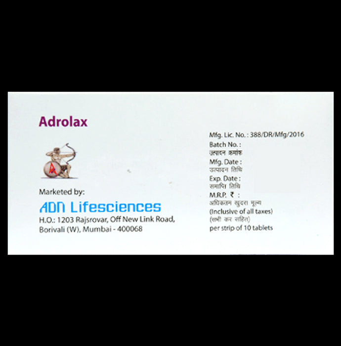 Adrolax Tablet