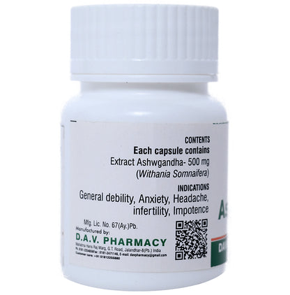 D.A.V. Ashwgandha Capsule