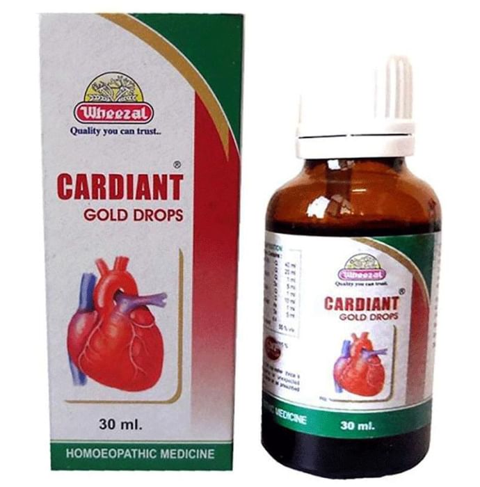 Wheezal Cardiant Gold Drop - Classic Derma