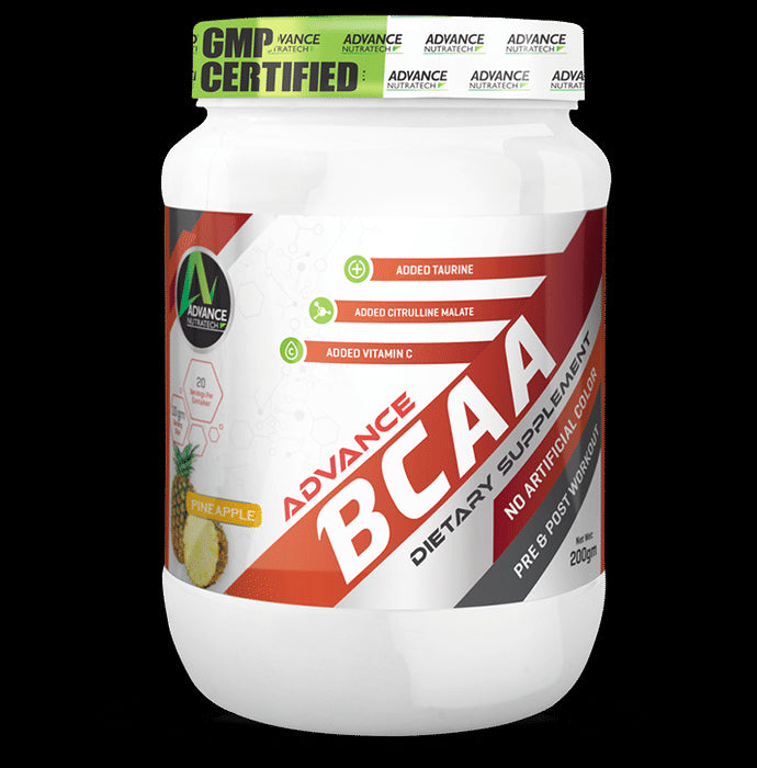 Advance Nutratech BCAA Powder Pineapple - Classic Derma
