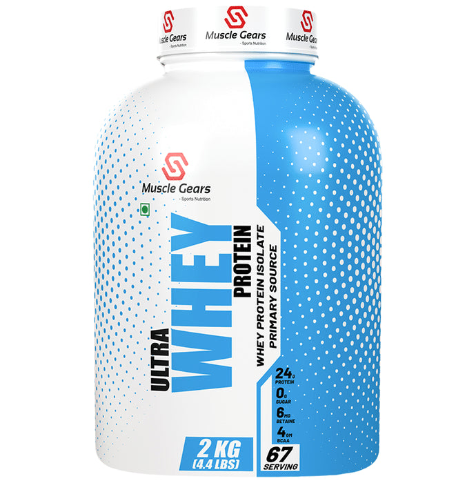 Muscle Gears Sports Nutrition Ultra Whey Protein Isolate - Classic Derma
