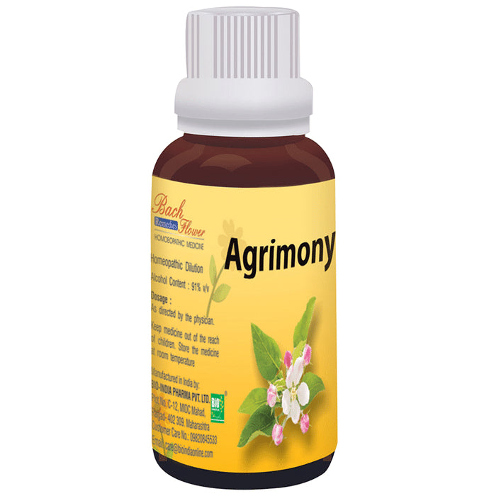 Bio India Bach Flower Agrimony - Classic Derma