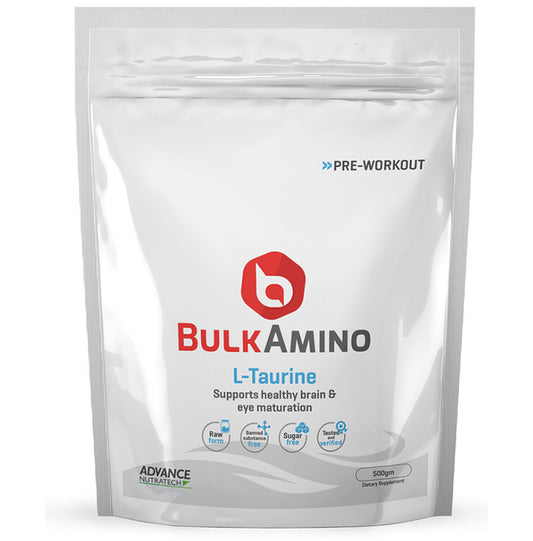 Advance Nutratech BulkAmino Taurine Powder Unflavoured - Classic Derma