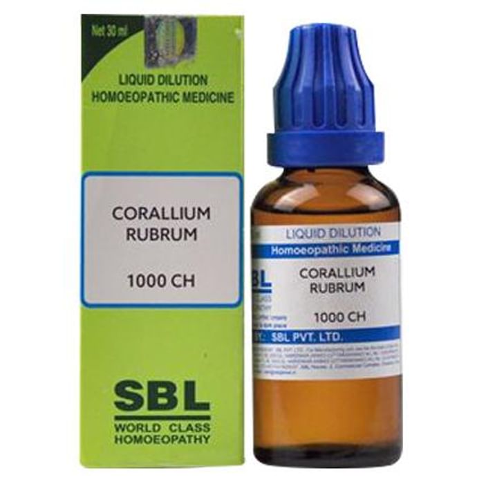 SBL Corallium Rubrum Dilution 1000 CH - Classic Derma