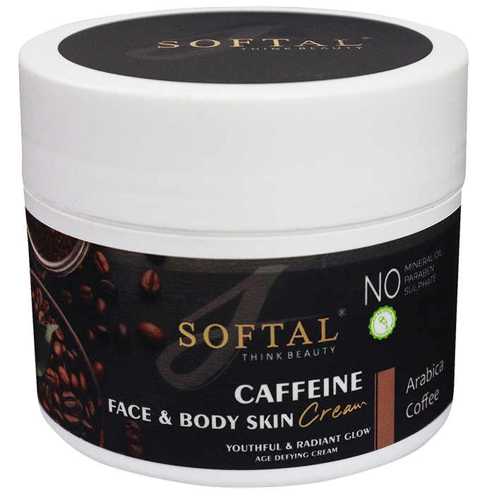 Softal Caffeine Face & Body Skin Cream - Classic Derma