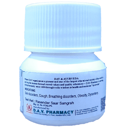 D.A.V. Pharmacy Tamra Bhasma
