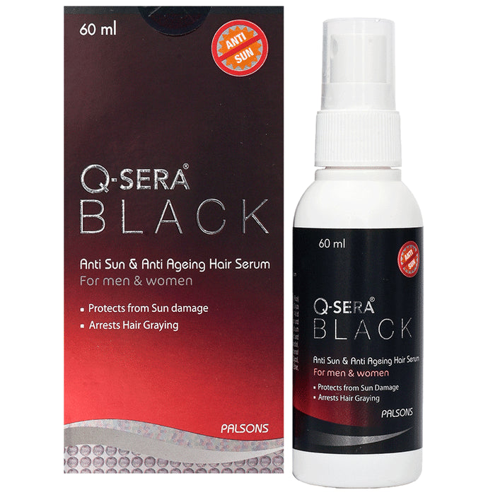 Q-Sera Black Hair Serum - Classic Derma