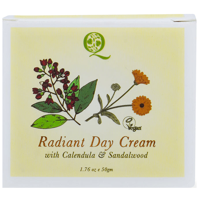Qaadu Radiant Day Cream with Calendula & Sandalwood - Classic Derma