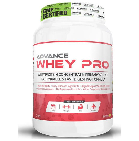 Advance Nutratech Whey Pro Protein Powder Banana - Classic Derma