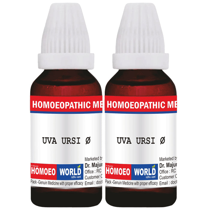 Dr. Majumder Homeo World Uva Ursi Mother Tincture (30ml Each) Q - Classic Derma