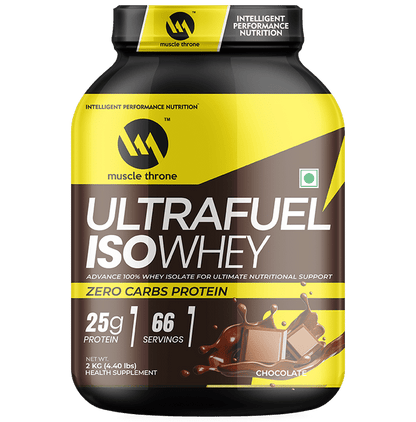 Muscle Throne Ultra Fuel Iso Whey Powder Chocolate - Classic Derma