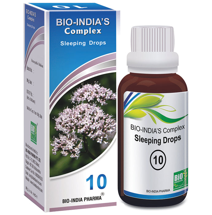 Bio India Complex 10 Sleeping Drop - Classic Derma