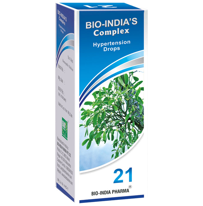 Bio India Complex 21 Hypertension Drop - Classic Derma