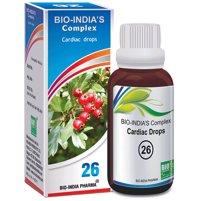 Bio India Complex 26 Cardiac Drop - Classic Derma