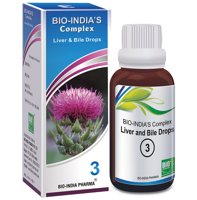 Buy Bio India Complex 3 Liver And Bile Drop Online| Classic Derma ...