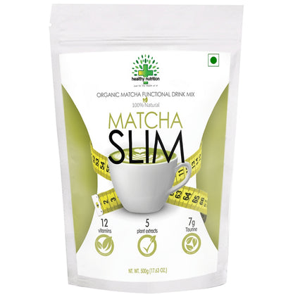 Healthy Nutrition Matcha Slim Tea with Vitamins & Taurine | For Weight Management - Classic Derma