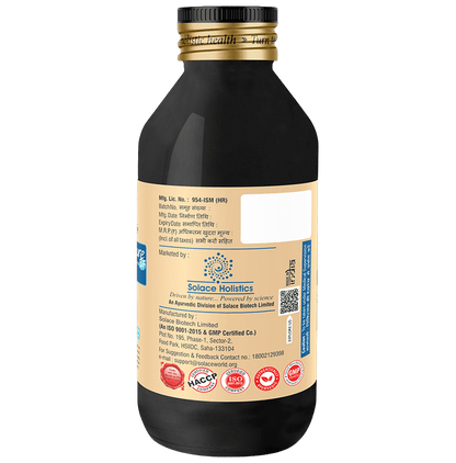 Solace Holistics Crystacure Kidney Stone Remover Syrup Sugar Free