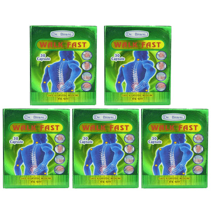 Dr. Biswas Walk Fast (30 Capsule Each) - Classic Derma