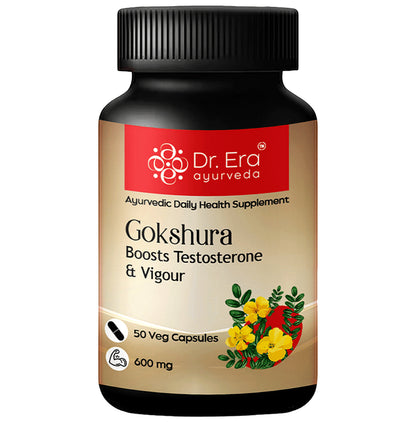 Dr. Era Ayurveda Gokshura Veg Capsule - Classic Derma
