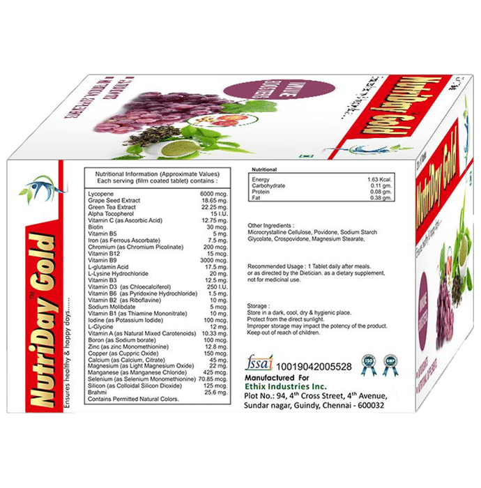 Dr. Ethix NutriDay Gold (10 Each)